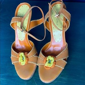 Orange BCBGirls Shoe